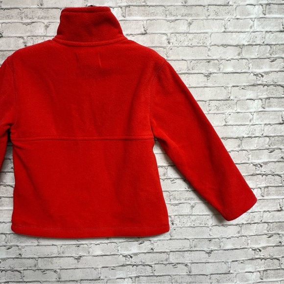 Class Club Kids Boys Size 4/5 Red Sweatshirt Jacket 1/4 Zip - Picture 6 of 10